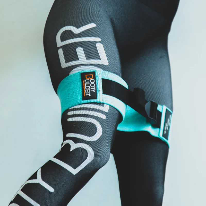 Booty Builder Adjustable Loop Band - Turquoise - Image 6