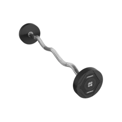 FB Steel Premium CPU Curl Barbell Set 10-25 kg (10, 12.5, 15, 20 & 25 kg 5 pieces) 82.5 kg