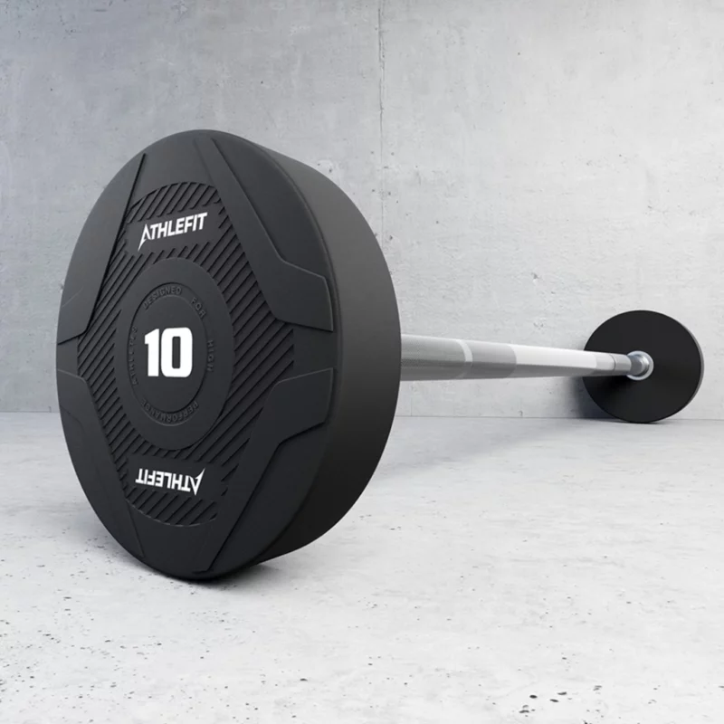 FB Steel Premium CPU Straight Barbell Set 10-25 kg (10, 12.5, 15, 20 & 25 kg 5 pieces) 82.5 kg - Image 2