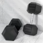 FH Virgin Rubber Hex Dumbbell Set (12 pairs) 2.5-30 kg, 390 kg - Image 3