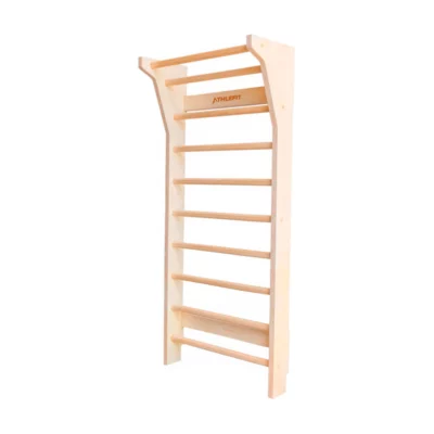 Wooden Gymnastics Wall Bar Size 196.5 x 4.5 x 7.5cm