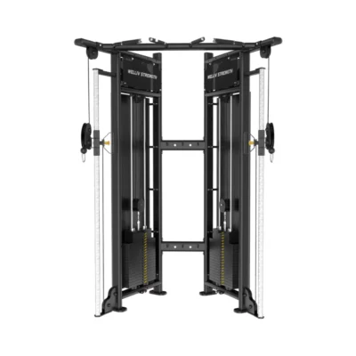 DraxFit Dual Adjustable Pulley - 140kg Weight Stack Each Side